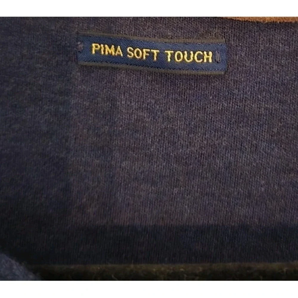 Polo Ralph Lauren Pima Soft Touch Cotton Polo Shirt Long‎ Sleeve Blue SZ XXL